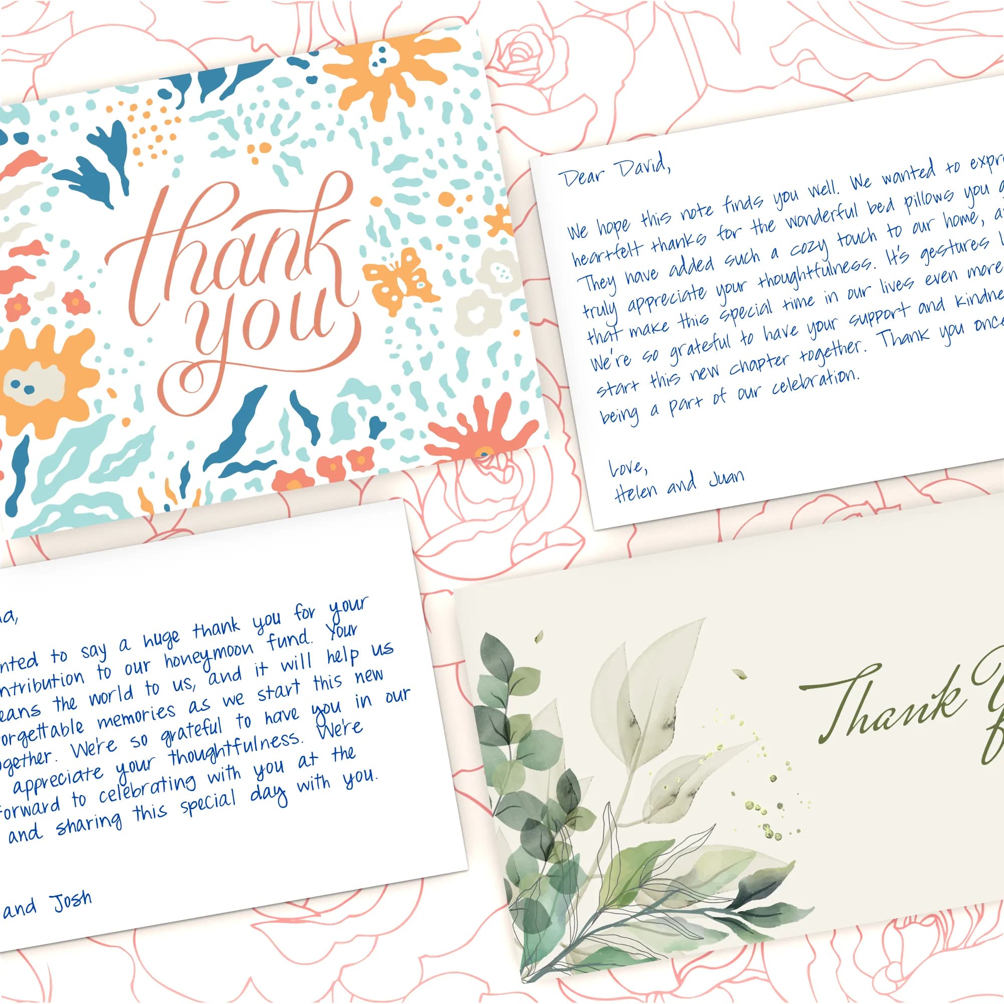 Sample cards